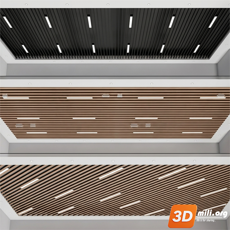 Ceiling Decoration Skp Files